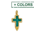 Alloy Ethnic Cross Pendant, 17x9mm Alloy Ethnic Cross Pendant, 17x9mm