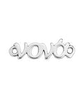 Alloy Greek Godmother / Νονά Connector, 22.7x6.9mm Alloy Greek Godmother / Νονά Connector, 22.7x6.9mm