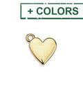 Alloy Heart Charm, 9.3x9.8mm Alloy Heart Charm, 9.3x9.8mm