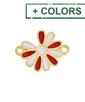 Alloy Motif Daisy, 19x15mm Alloy Motif Daisy, 19x15mm