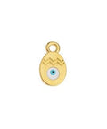 Alloy Motif Easter Egg with Eye pendant 7x12mm Alloy Motif Easter Egg with Eye pendant 7x12mm