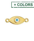 Alloy Motif Eye, 20x7mm Alloy Motif Eye, 20x7mm
