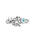 SILV.ANTIQUE Alloy Motif March / Μάρτης with Eye, 20x9mm Alloy Motif March / Μάρτης with Eye, 20x9mm