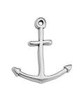 SILVER ANTIQUE Alloy Αnchor Pendant, 21x23mm Alloy Αnchor Pendant, 21x23mm