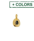(GQP8077-X) Alloy Round mini motif 11x6mm ethnic pendant for 2mm (4 PCS) (GQP8077-X) Alloy Round mini motif 11x6mm ethnic pendant for 2mm (4 PCS)