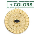 Alloy Round Motif with Eye Alloy Round Motif with Eye