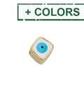 Alloy Square Eye Bead, 8mm Alloy Square Eye Bead, 8mm
