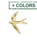 Alloy Swallow Motif, 16x18mm Alloy Swallow Motif, 16x18mm