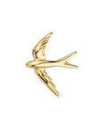 24KT GOLD PLATED Alloy Swallow Motif, 16x18mm Alloy Swallow Motif, 16x18mm