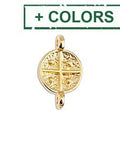 Alloy Talisman 16mm for 1.5mm with 2 rings Alloy Talisman 16mm for 1.5mm with 2 rings