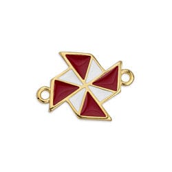 Alloy Windmill Motif, 20x18mm Alloy Windmill Motif, 20x18mm