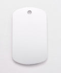 SILVER Aluminium Pendants, Pet Tag, Rectangle, 29x50mm Aluminium Pendants, Pet Tag, Rectangle, 29x50mm