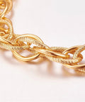 Aluminum Double Link Chains, Gold  Size: Chains: about 19mm (CH4766) Aluminum Double Link Chains, Gold  Size: Chains: about 19mm long, 15mm wide, 2mm thick.