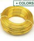 Aluminum Wire, Flexible Craft Wire, 1.5mm (15 Gauge); 100m/500g Aluminum Wire, Flexible Craft Wire, 1.5mm (15 Gauge); 100m/500g