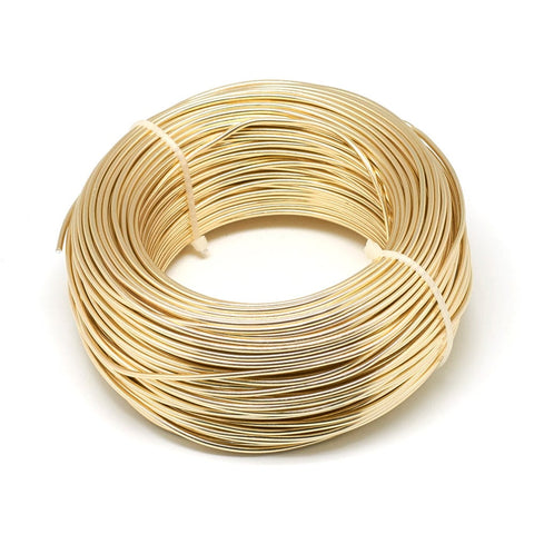 CHAMPAGNE GOLD Aluminum Wire, Flexible Craft Wire, 1.5mm (15 Gauge); 100m/500g Aluminum Wire, Flexible Craft Wire, 1.5mm (15 Gauge); 100m/500g