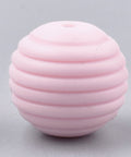 PINK Baby Teething Silicone Chewing Beads For Teethers, 15mm Baby Teething Silicone Chewing Beads For Teethers, 15mm