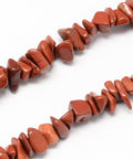 (BC1552) Natural Red Jasper Bead Strands, Chip, FireBrick (1 STR) (BC1552) Natural Red Jasper Bead Strands, Chip, FireBrick (1 STR)