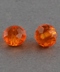 (BE1301D) Handmade Glass Beads, Faceted Rondelle, OrangeRed  Size: about 8mm Handmade Glass Beads, Faceted Rondelle, OrangeRed  Size: about 8mm in diameter, 6mm thick, hole: 1mm; about 72pcs/strand