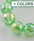(BE144-X) Electroplate Glass beads 6mm (1 STR) (BE144-X) Electroplate Glass beads 6mm (1 STR)