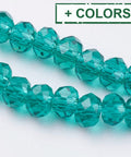 (BE7944-X) Transparent Glass Beads Strands, Faceted, Rondelle, 3x2mm (BE7944-X) Transparent Glass Beads Strands, Faceted, Rondelle, 3x2mm