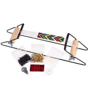 Bead Loom kit metal 12.5x2.5x3 Inches Bead Loom kit metal 12.5x2.5x3 Inches