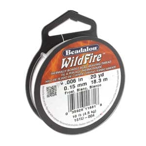 BeadsBalzar Beads & Crafts (161U-004) WILDFIRE .006 IN FROST 20 YARDS PER SPOOL (20 YRDS)