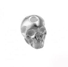 BeadsBalzar Beads & Crafts (925-S110-S) SILVER 925 7MM SKULL BEADS HOLE 1,6MM (1 PC)