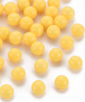 BeadsBalzar Beads & Crafts (AB8475-X) Opaque Acrylic Beads, NO HOLE, Round, 4mm (10 GMS / +-250 PCS)