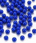 BeadsBalzar Beads & Crafts (AB8475-X) Opaque Acrylic Beads, NO HOLE, Round, 4mm (10 GMS / +-250 PCS)