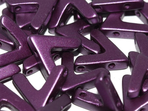 BeadsBalzar Beads & Crafts (AVA-02010-25032) AVA BEAD 10 X 4 MM ALABASTER PASTEL BORDEAUX