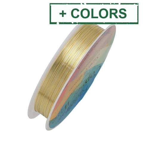 BeadsBalzar Beads & Crafts (AW8250-X) Copper Jewelry Wire, Size: 1mm (2.5m)