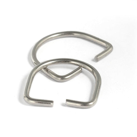 BeadsBalzar Beads & Crafts (BA4391) Stainless Steel Bag accessories 28,5mm  (2 PCS)