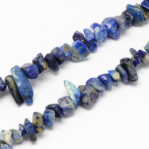 BeadsBalzar Beads & Crafts (BC1550) Natural Lapis chips