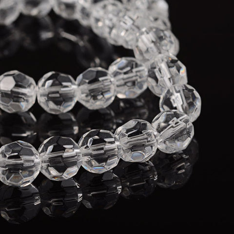 BeadsBalzar Beads & Crafts (BE4437) Glass Beads 8mm (1 STR)