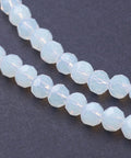 BeadsBalzar Beads & Crafts (BE4700) Opalite Beads Strands, Faceted Round,  4mm in diameter, hole: 1mm;