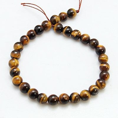BeadsBalzar Beads & Crafts (BG3743) Tiger Eye 12mm (1 STR)