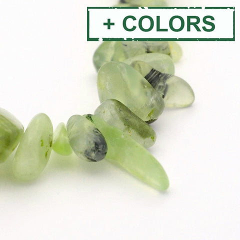 BeadsBalzar Beads & Crafts (BG3946-X) Natural Chips  (1 STR)