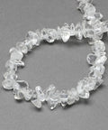 BeadsBalzar Beads & Crafts (BG4718) Natural Quartz Crystal Stone Bead Strands, Chip, Clear  Size: about 4~10mm long,