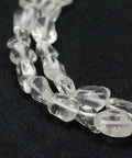 BeadsBalzar Beads & Crafts (BG7283) Natural Quartz Crystal Beads Strands, Nuggets Size: about 4~8mm