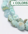 BeadsBalzar Beads & Crafts (BG7283-X) Natural Bead Strands, Nuggets Size: about 4~8mm (1 STR)