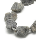 BeadsBalzar Beads & Crafts (BG8249-09) Natural Labradorite Beads Strands, Nuggets 17~33mm wide (1 STR)