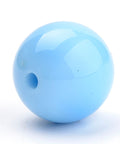 BeadsBalzar Beads & Crafts BLUE (AB7951-05) (AB7951-X) Solid Chunky Bubblegum Acrylic Ball Beads, Round, 8mm (50 GMS/ +-150PCS)
