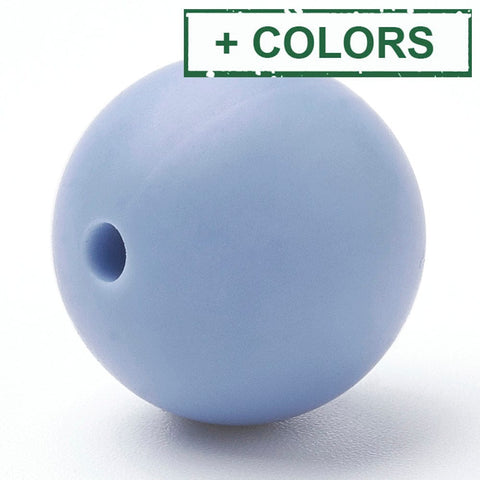 BeadsBalzar Beads & Crafts (BT7248-52) Food Grade Environmental Silicon Chewing Beads For Teethers,12mm (10 PCS)
