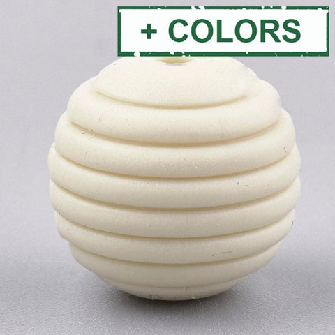 BeadsBalzar Beads & Crafts (BT7250-X) Food Grade Environmental Silicone Chewing Beads For Teethers,15mm (5 PCS)