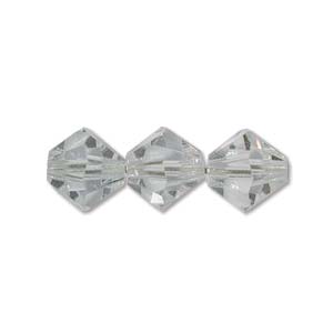 BeadsBalzar Beads & Crafts CRYSTAL (MC30206CRYS) (MC30206-X) PRECIOSA BICONE 6MM (+/- 72 PCS)