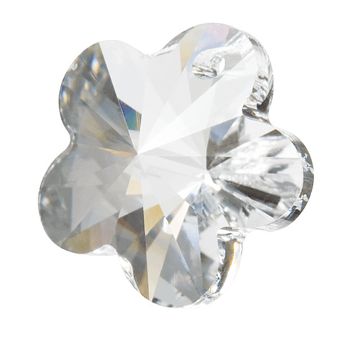 BeadsBalzar Beads & Crafts CRYSTAL  (PZ-FL-C) (PZ-FL-X) PRECIOSA M.C. FLOWER 1H (2 PCS)
