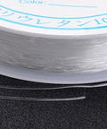 BeadsBalzar Beads & Crafts (CT2806) Elastic Crystal Thread, Clear Size: about 0.4mm in diameter, 14.5m-roll
