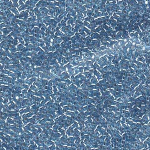 BeadsBalzar Beads & Crafts (DB-0044)  Miyuki Delica 11-0 Silver Lined Aqua (5 GMS)