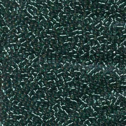 BeadsBalzar Beads & Crafts (DB-0607) Miyuki Delica 11-0 Lined Teal Dyed (5 GMS)
