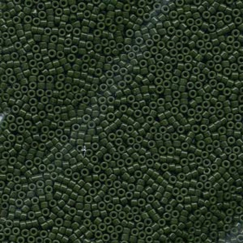 BeadsBalzar Beads & Crafts (DB-0663) Miyuki Delica 11-0 Dyed Opaque Forest (5 GMS)